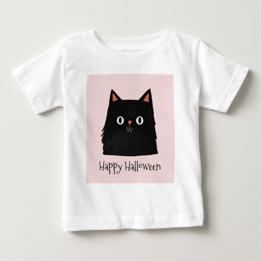 Black Cat Schattigee heks Halloween (Voorkant)