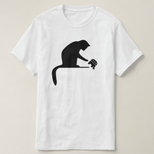 Black Cat Silhouette T-shirt