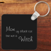 Black Cat Sleutelhanger (Achterkant)