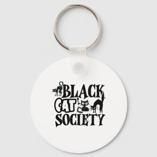 Black Cat Society Sleutelhanger