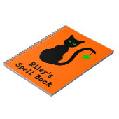 Black Cat Spell Book Notitieboek (Linkerzijde)