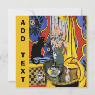 Black Cat stille leven Kaart