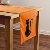 Black Cat Table Runner Korte Tafelloper (Voorbeeld)