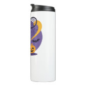 Black Cat Tennis Serveer Essentiële T-Shirt Thermosbeker (Geroteerd rechts)