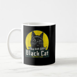 Black Cat Vintage Cigarettes Men Women Lover Koffiemok