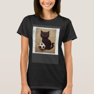Black Cat Voetbal Chocolade Pullover Hoodie