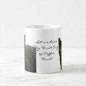 Black Cat Watching Koffiemok (Center)