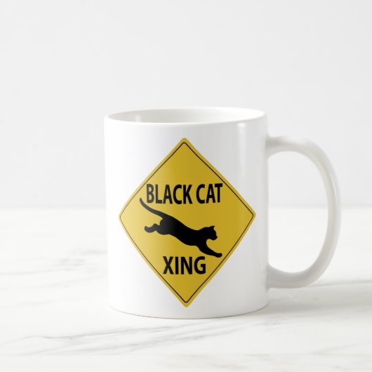 Black Cat Xing Koffiemok (Rechts)