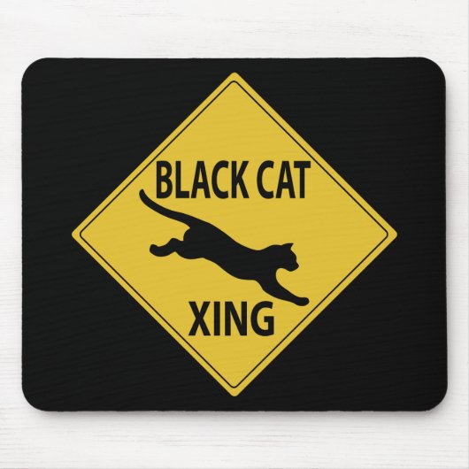 Black Cat Xing Muismat (Voorkant)
