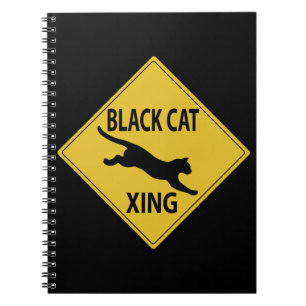 Black Cat Xing Notitieboek