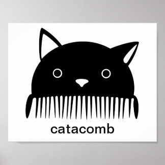 Black Catacomb Poster