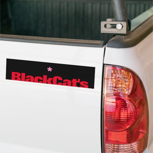 Black Cat's Bumpersticker (Op Truck)