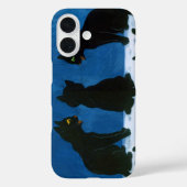 Black Cats in the Snow, Louis Wain Case-Mate iPhone Case (Achterkant)