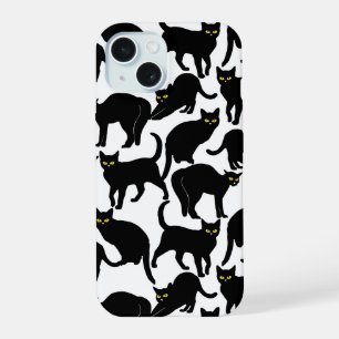 Black Cats on White