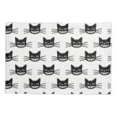 Black Cats Pattern Kussensloop (Achterkant)