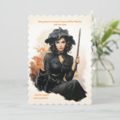 Black Cats Purrfect Babysitter Carte Halloween (Debout devant)