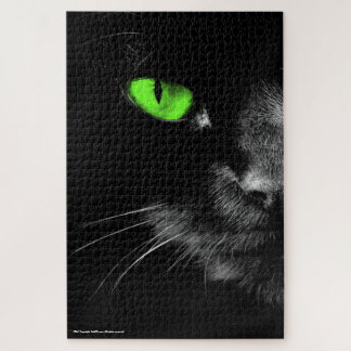 Black Cats Rule - Groene ogen Legpuzzel