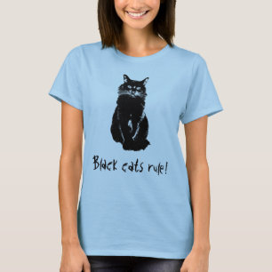 Black Cats Rule T-shirt