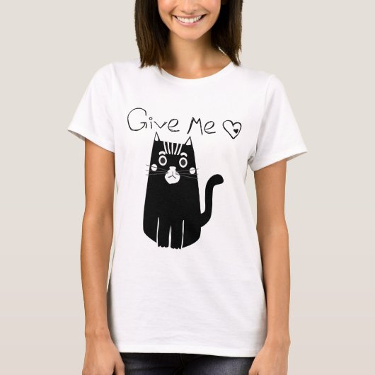 Black Cats Rule T-shirt (Voorkant)