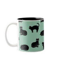 Black Cats Seamless Patroon