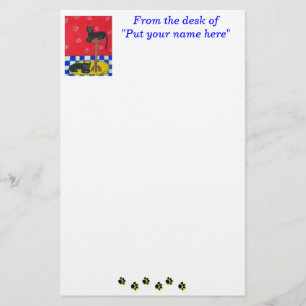 Black Cats Stationery Briefpapier