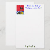 Black Cats Stationery Briefpapier (Voorkant / Achterkant)