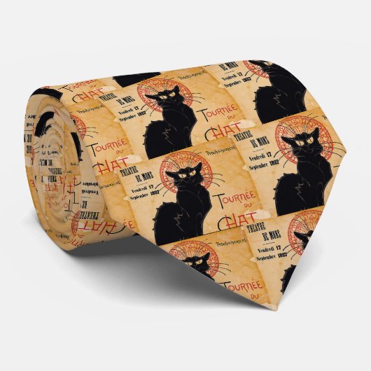 Black Cats Stropdas (Opgerold)