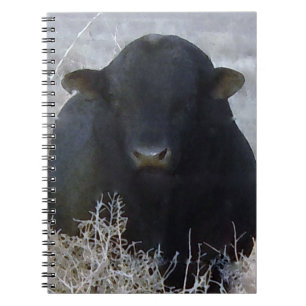 Black Cattle Bull Notitieboek