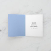 Black Cavalier King Charles Rainbow Bridge  Kaart (Binnen)