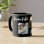Black Ceramic Personalized Mug for Dad - Elegant