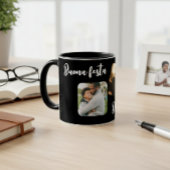 Black Ceramic Personalized Mug for Dad - Elegant Mok