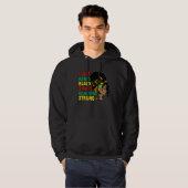 Black Certified Nursing Assistant African American Hoodie (Voorkant volledig)