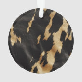 Black Champagne Gold Cowhide (dos)
