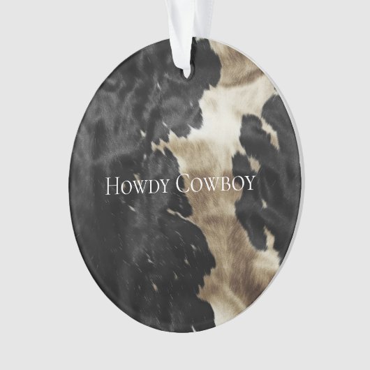 Black Champagne Gold Cowhide (devant)