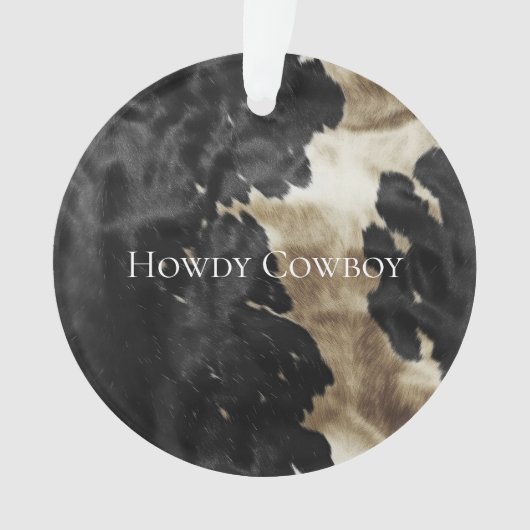 Black Champagne Gold Cowhide (devant)