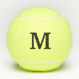 Black Charter Serif Tennis Balls Tennisballen