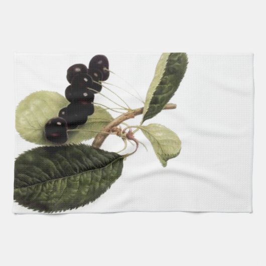Black Cherry Kitchen Towel Theedoek (Horizontaal)