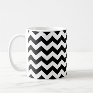 Black Chevron Koffiemok