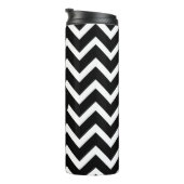 Black Chevron Thermosbeker (Geroteerd rechts)