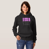 Black christianality hoodie  (Voorkant volledig)