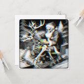 Black Christmas (trineo). Kaart (Voorkant / Achterkant in situ)