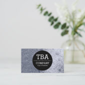 Black Circle v2 - Soap Bubbles 03 Visitekaartje (Staand voorkant)