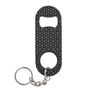 Black Circular Delight Mini Bottle Open Flessenopener