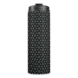 Black Circular Delight Thermal Tumbler Thermosbeker