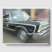 Black Classic Car Memorial Gastenboek (Achterkant)