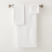 Black Classic Electric Bad Handdoek (Insitu)