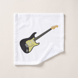 Black Classic Electric Bad Handdoek