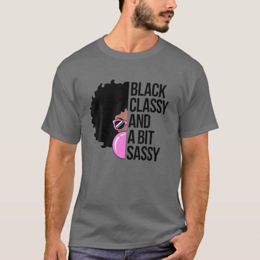 Black Classy T-shirt (Voorkant)