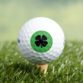 Black Clover green Srixon Soft Fee balles de golf  (T-shirt Insitu)