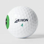 Black Clover green Srixon Soft Fee balles de golf  (Logo)